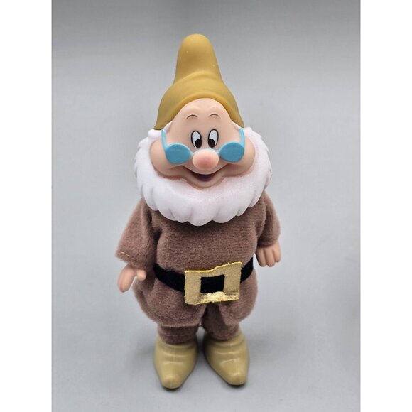Disney Simba Toys Snow White and 6 Dwarves Vintage Toys Grumpy, Sleepy, Dopey - Picture 2 of 16